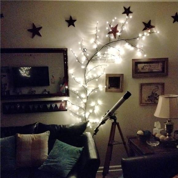 Lighted Willow Vine - Picture 4 of 7